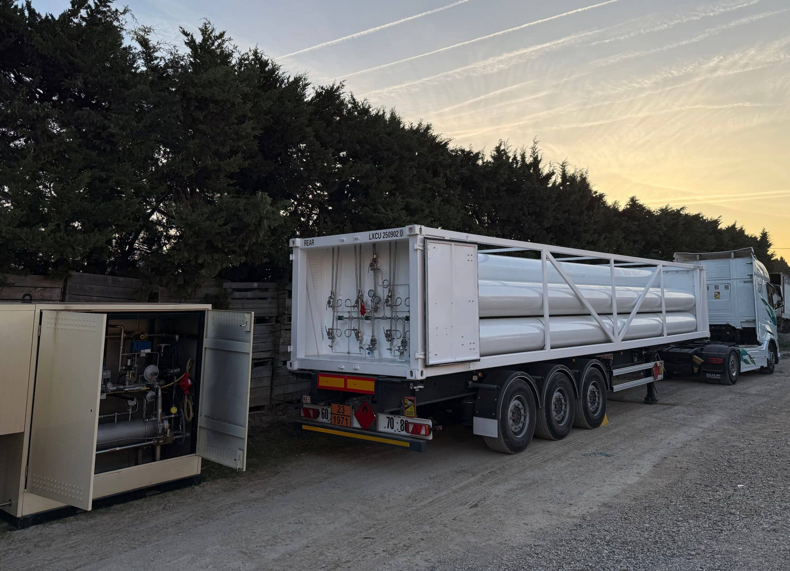 VERDIVIA est la marque d’AXEGIDE, filiale de GRDF, spécialisée dans l’acheminement de gaz naturel porté.